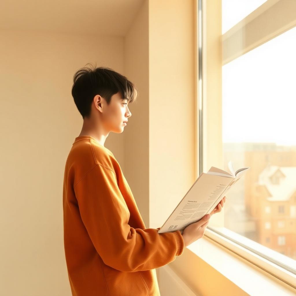 A focused young reader by the window — the new superpower